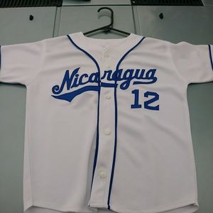 Vintage men's Nicaragua baseball jersey